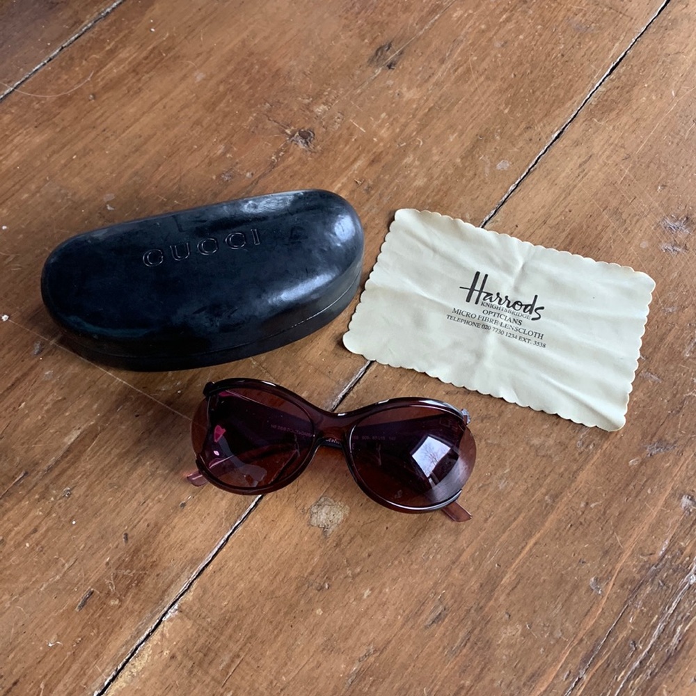 Dolce & Gabbana red sunglasses (circa 2005)